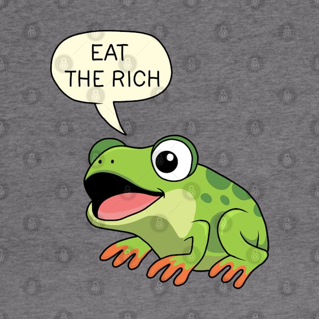 Eat The Rich - Frog by valentinahramov